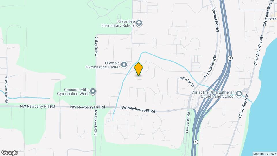 8388 Kayla Pl NW Map and Location Details