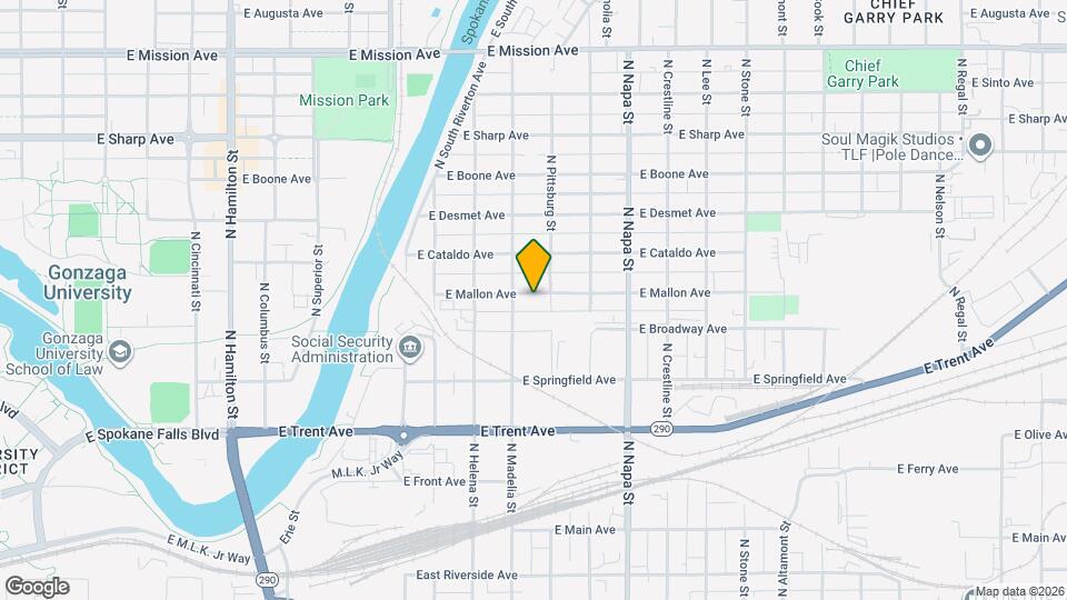 1720 E Mallon Ave Map and Location Details