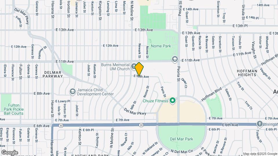 990 Newark St Map and Location Details