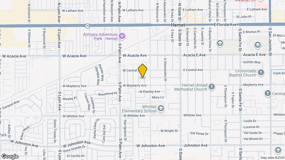 465 S Walnut St Mapa y Detalles de la Ubicación