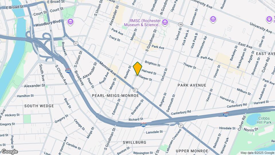 336 S Goodman St Map and Location Details