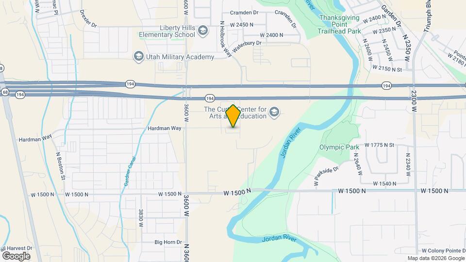 3323 Hardman Way Map and Location Details