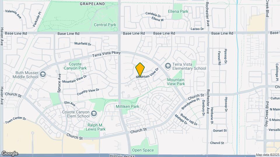 11433 Mountain View Dr Map and Location Details