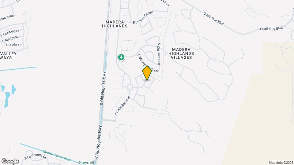 84 N Indian Tank Ln Map and Location Details