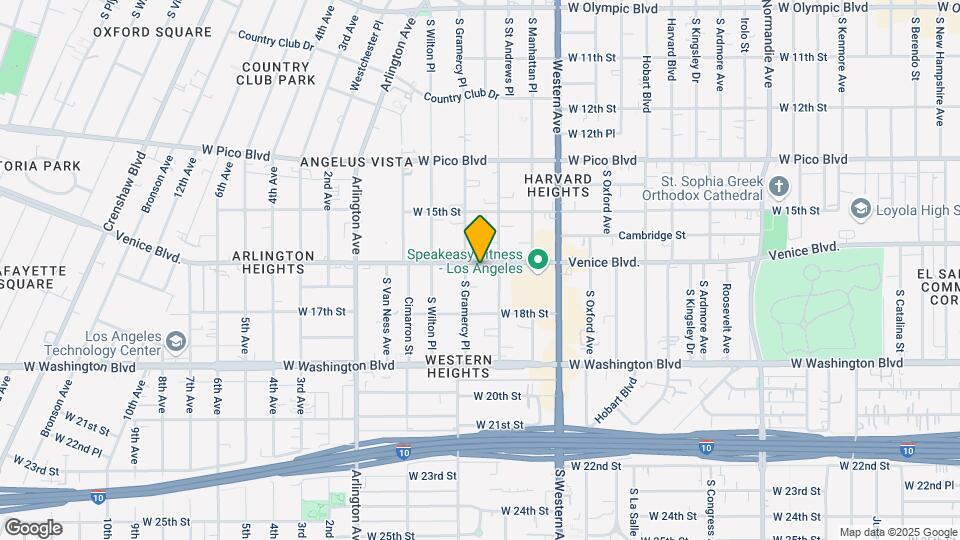 2422 Venice Blvd. Map and Location Details
