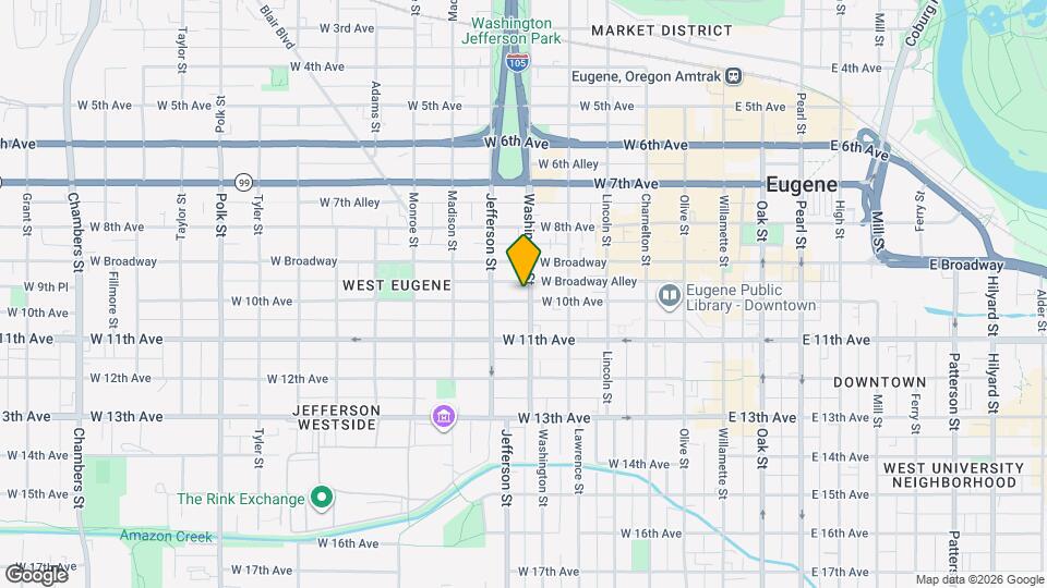 515 W 10th Ave Map and Location Details