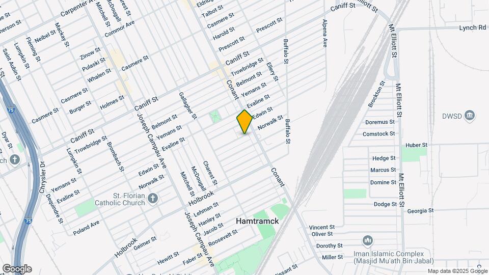 3442 Norwalk St Map and Location Details