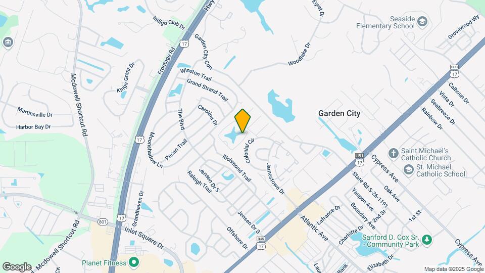 659 Woodmoor Dr Map and Location Details