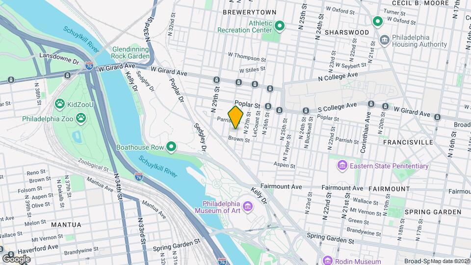 814 Pennock St Map and Location Details