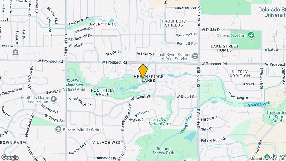 Heatheridge Lake Condominiums Map and Location Details