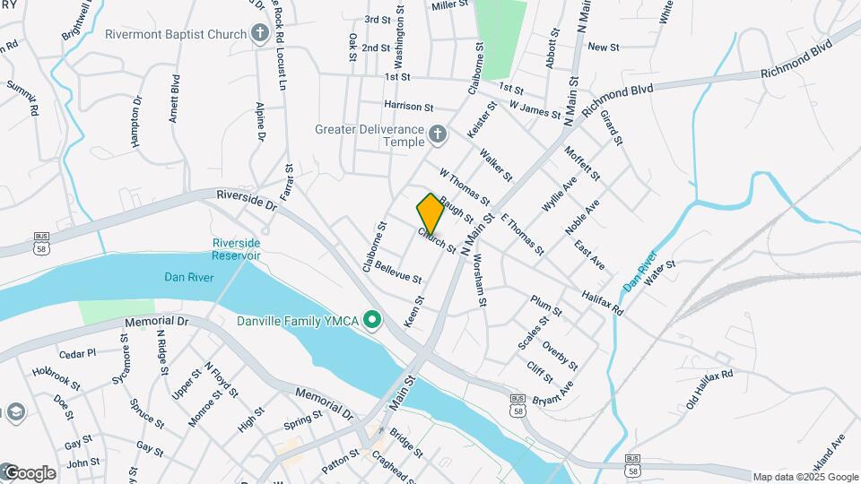 215 Church St-Unit -Apt B Map and Location Details