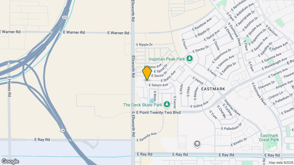 9259 E Static Ave Map and Location Details