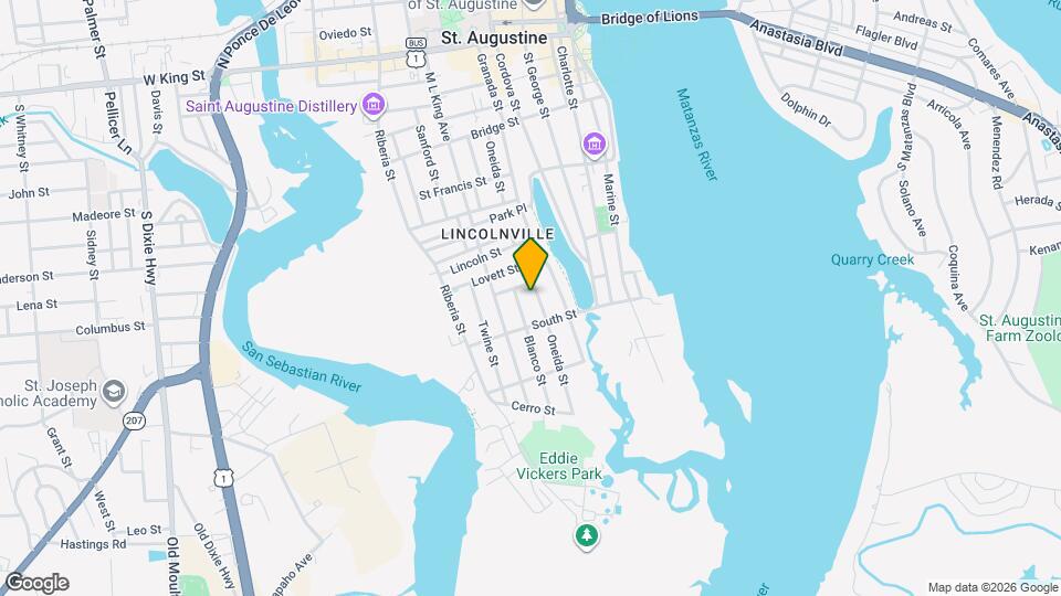 138 1/2 Oneida St Mapa y Detalles de la Ubicación