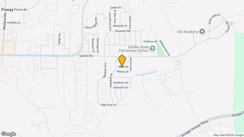 14523 Saco St Map and Location Details