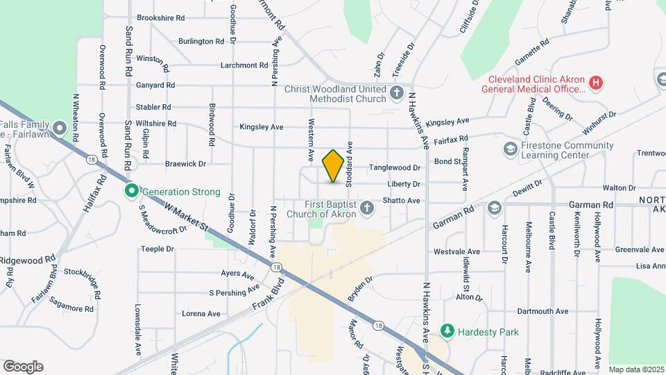 1764 Liberty Dr-Unit -Up Map and Location Details
