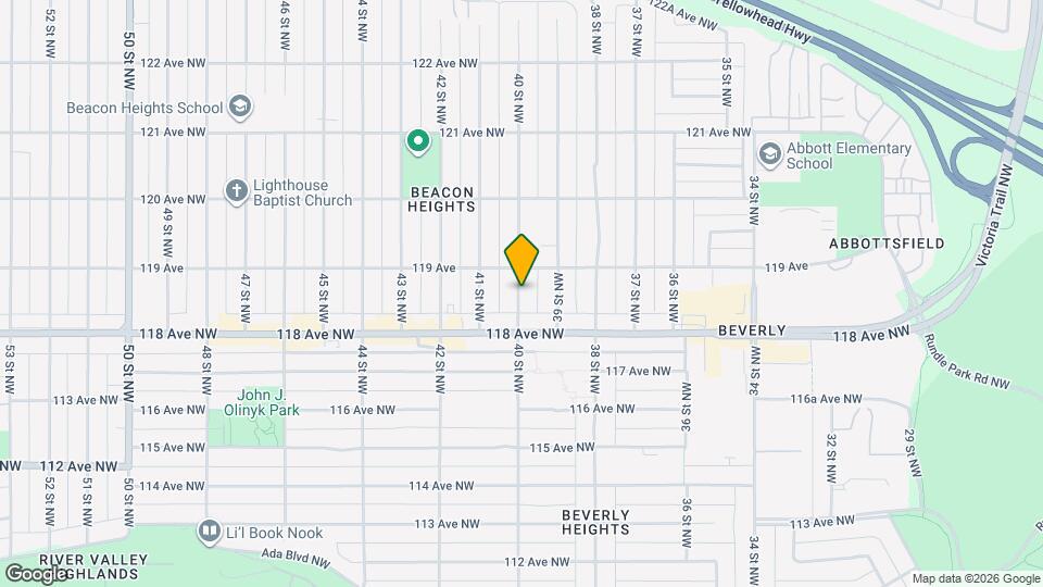 11837-11840 40 St NW Map and Location Details