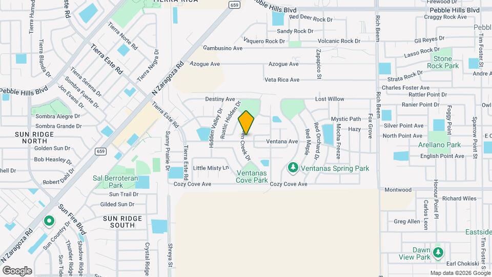 3144 Hidden Creek Dr Map and Location Details