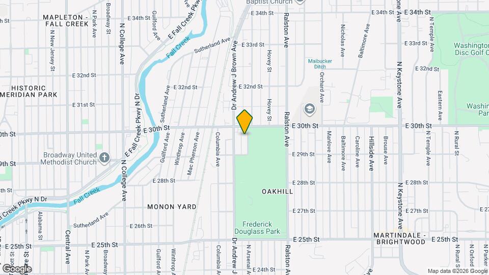 2938 N Arsenal Ave Mapa y Detalles de la Ubicación