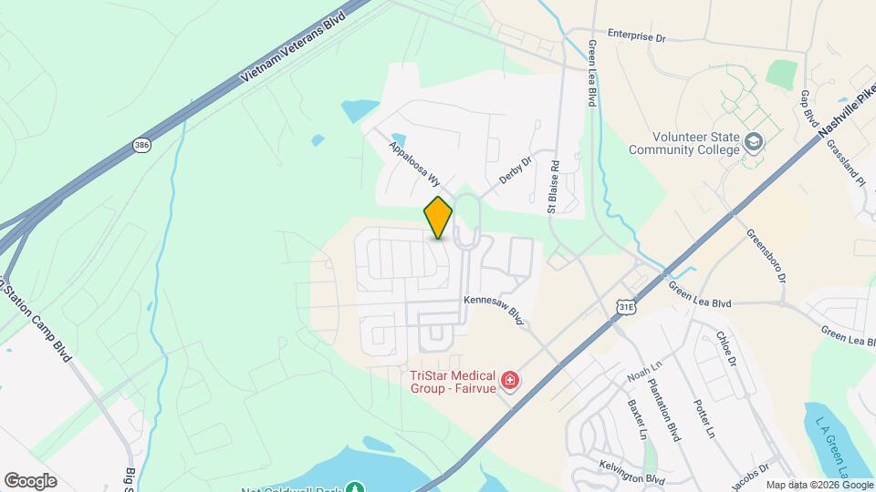 1080 Paddock Park Cir Mapa y Detalles de la Ubicación