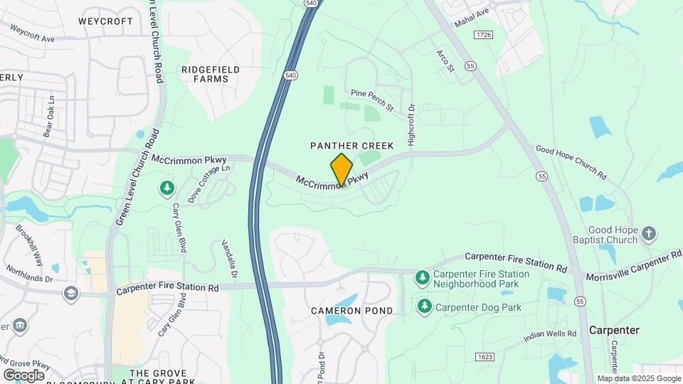 1232 Channing Park Cir Map and Location Details