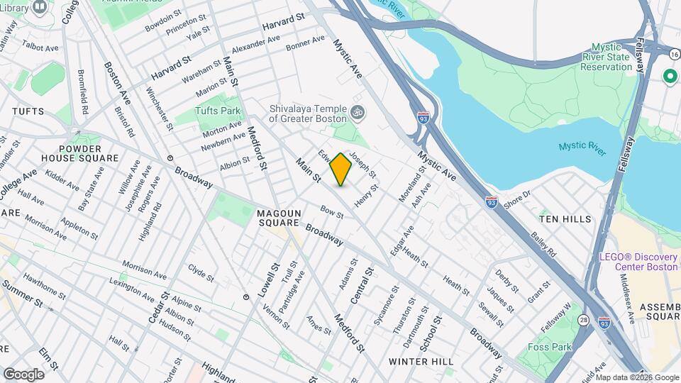 586 Main St Mapa y Detalles de la Ubicación