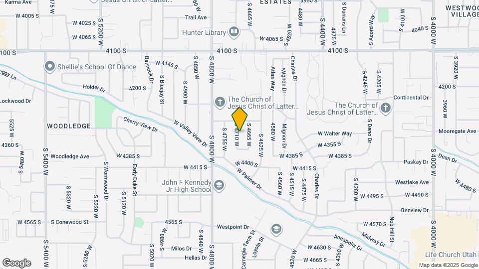 4323 S 4710 W Map and Location Details