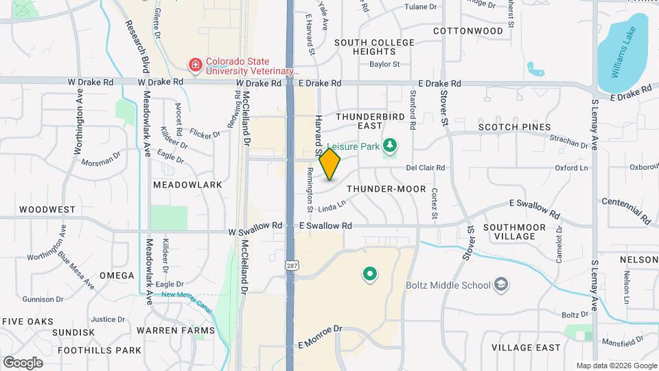 300 Del Clair Rd Map and Location Details