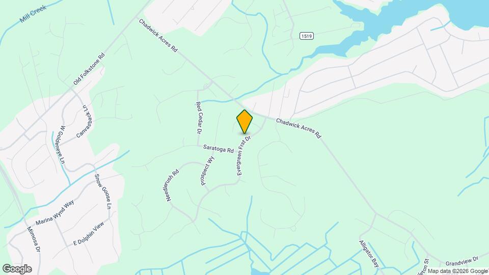 110 Evergreen Frst Dr Map and Location Details