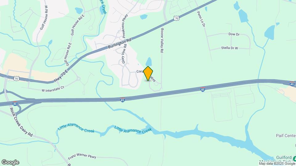 1126 Brooksridge Way Map and Location Details