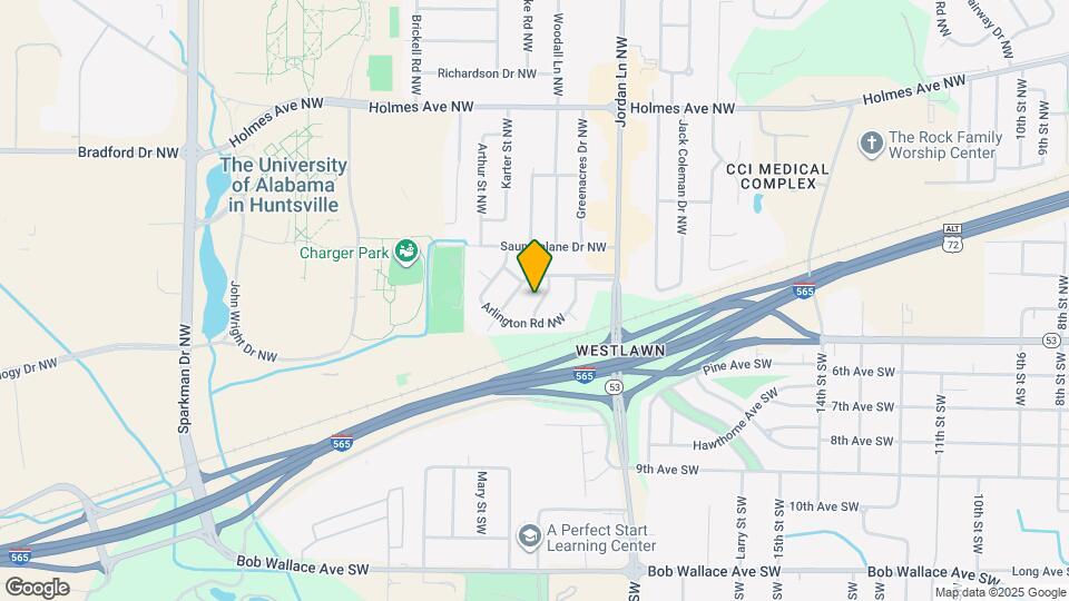 4206 Concord Rd NW Map and Location Details