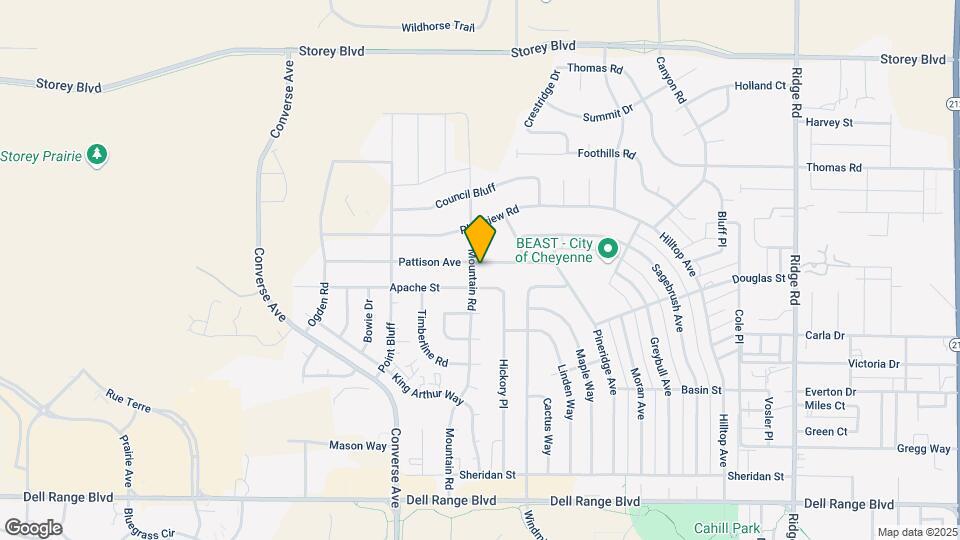 5303 Mountain Rd, Unit Apt B Map and Location Details