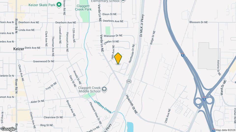 4403 Panther Ct NE Map and Location Details