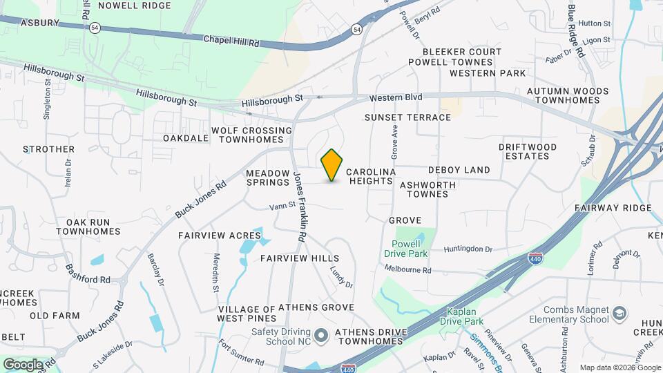 4701 Blue Bird Ct Map and Location Details