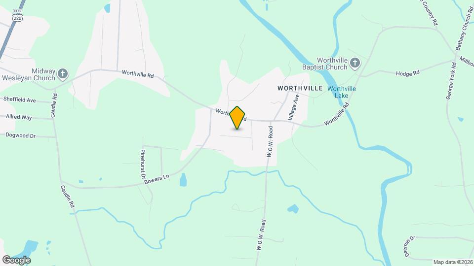 1066 Worthville Rd Map and Location Details