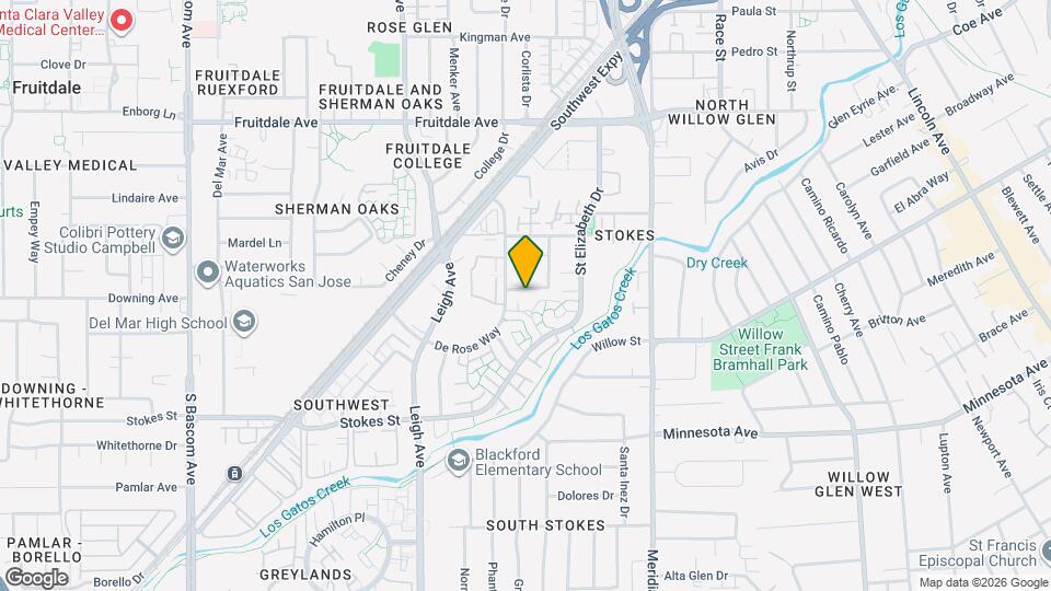 1262 Willowhaven Dr Map and Location Details