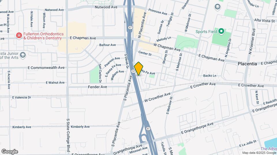 313 Camarillo St Map and Location Details