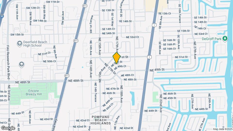1767 NE 49th Ct Map and Location Details