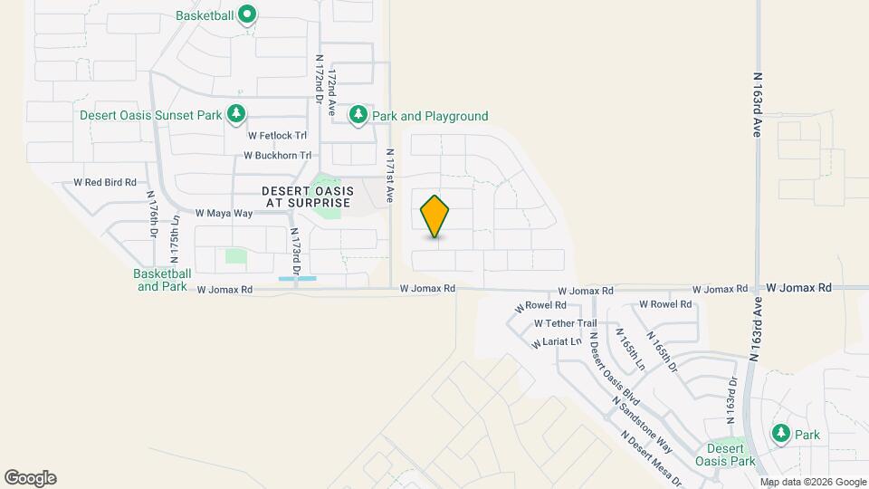 17016 W Cavedale Dr Map and Location Details