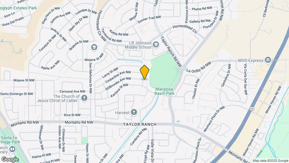 6739 Lamy St NW Map and Location Details