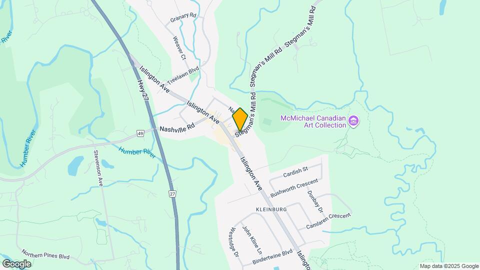 10449 Islington Ave Map and Location Details