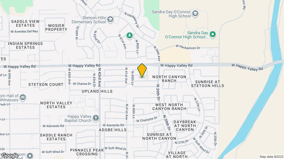 4020 W Chama Dr Map and Location Details