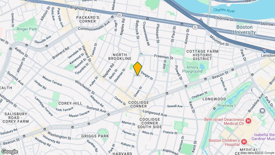 65 Babcock St, Unit 1 Mapa y Detalles de la Ubicación