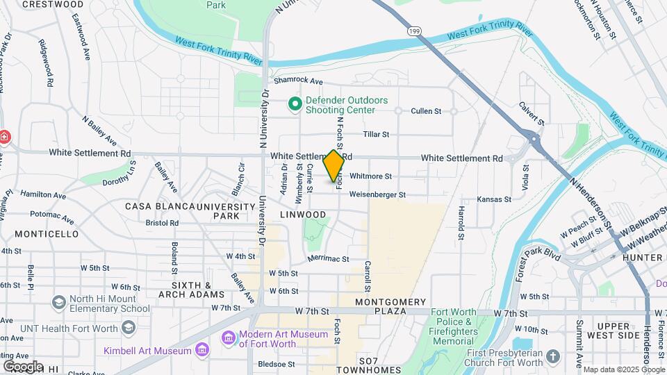 2804 Weisenberger St Map and Location Details