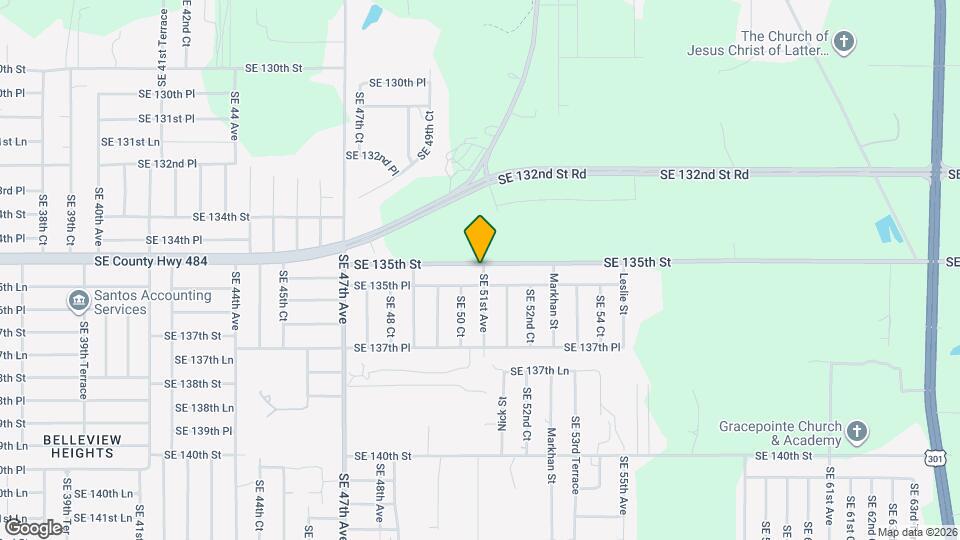 5078 SE 135th St Map and Location Details
