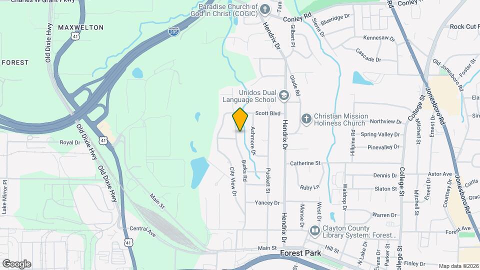 4560 Burks Rd, Unit 3324-24B Mapa y Detalles de la Ubicación