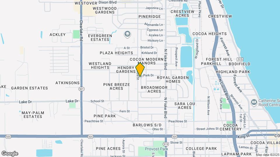 513 N Georgia Ave Map and Location Details