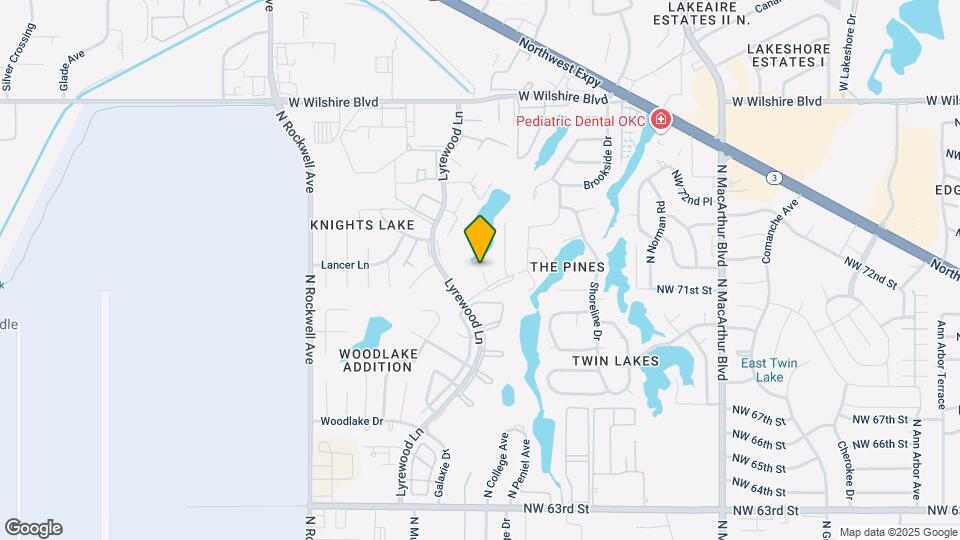 7213 Lakewood Cir Map and Location Details