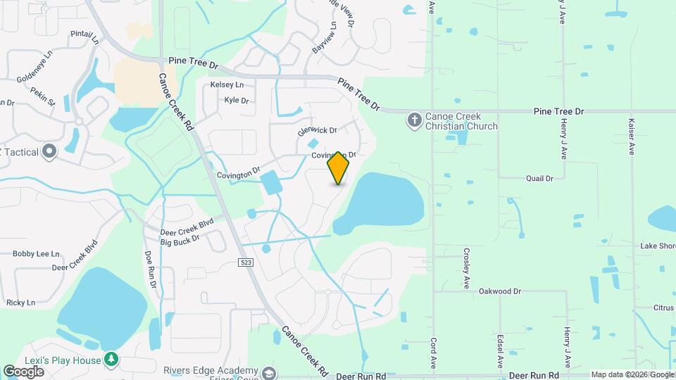 3624 Vega Creek Dr Map and Location Details