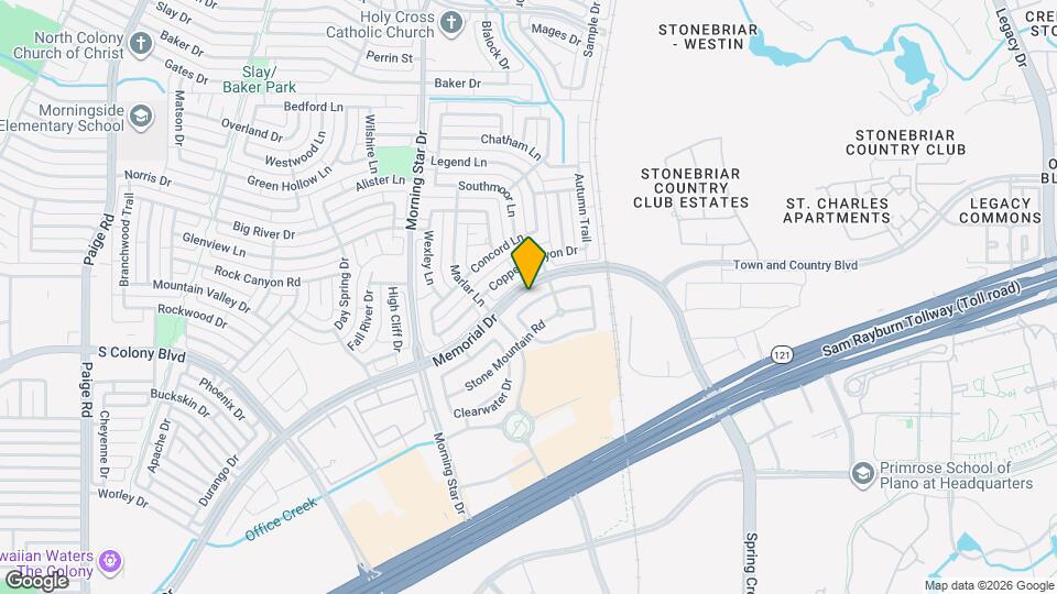 5921 Snow Creek Dr Map and Location Details