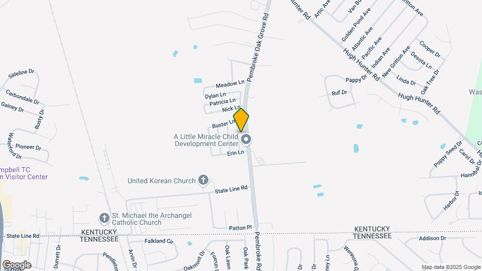 812-814 Pembroke Oak Grove Rd Map and Location Details